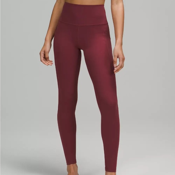 Lululemon Invigorate High Rise Leggings with Pockets - Picture 1 of 7
